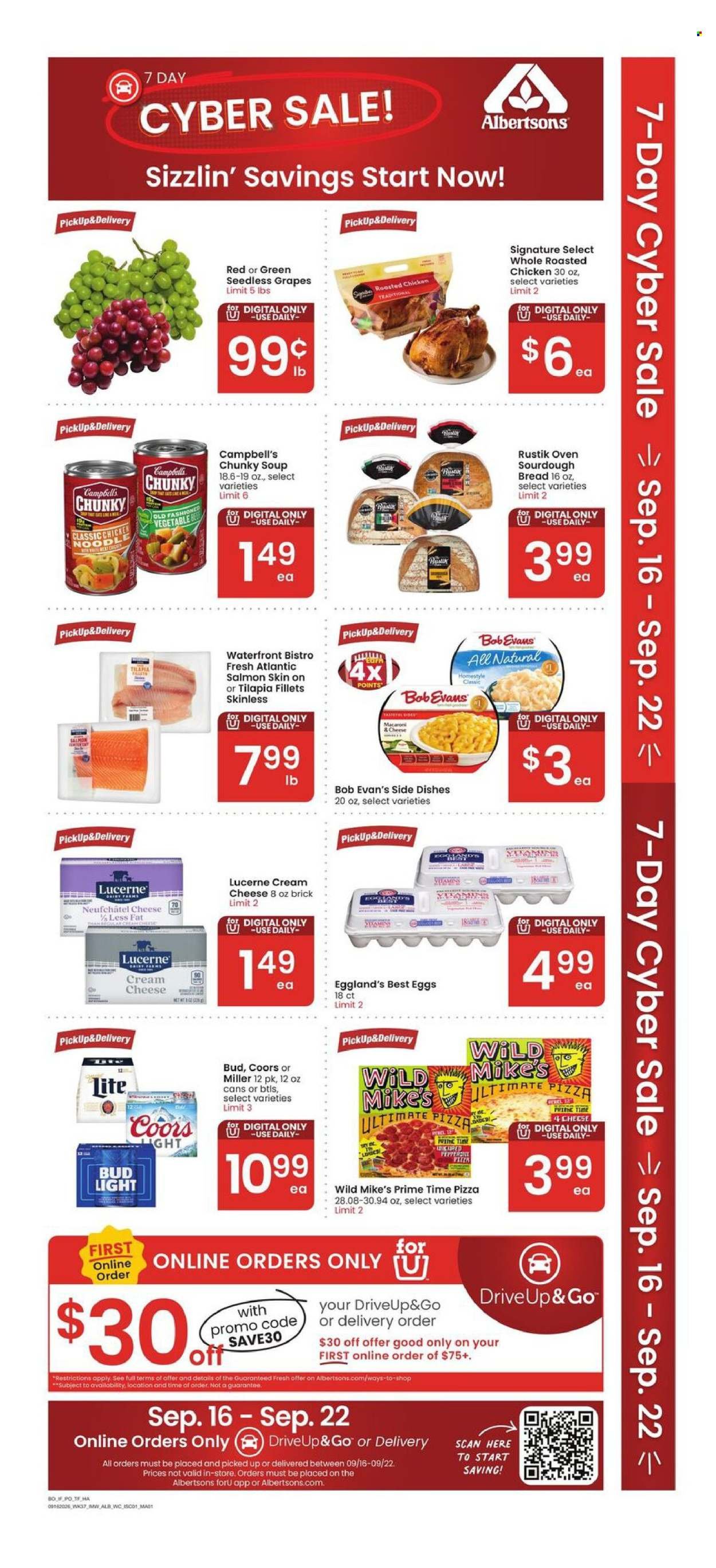 ALBERTSONS ad - Weekly Ad