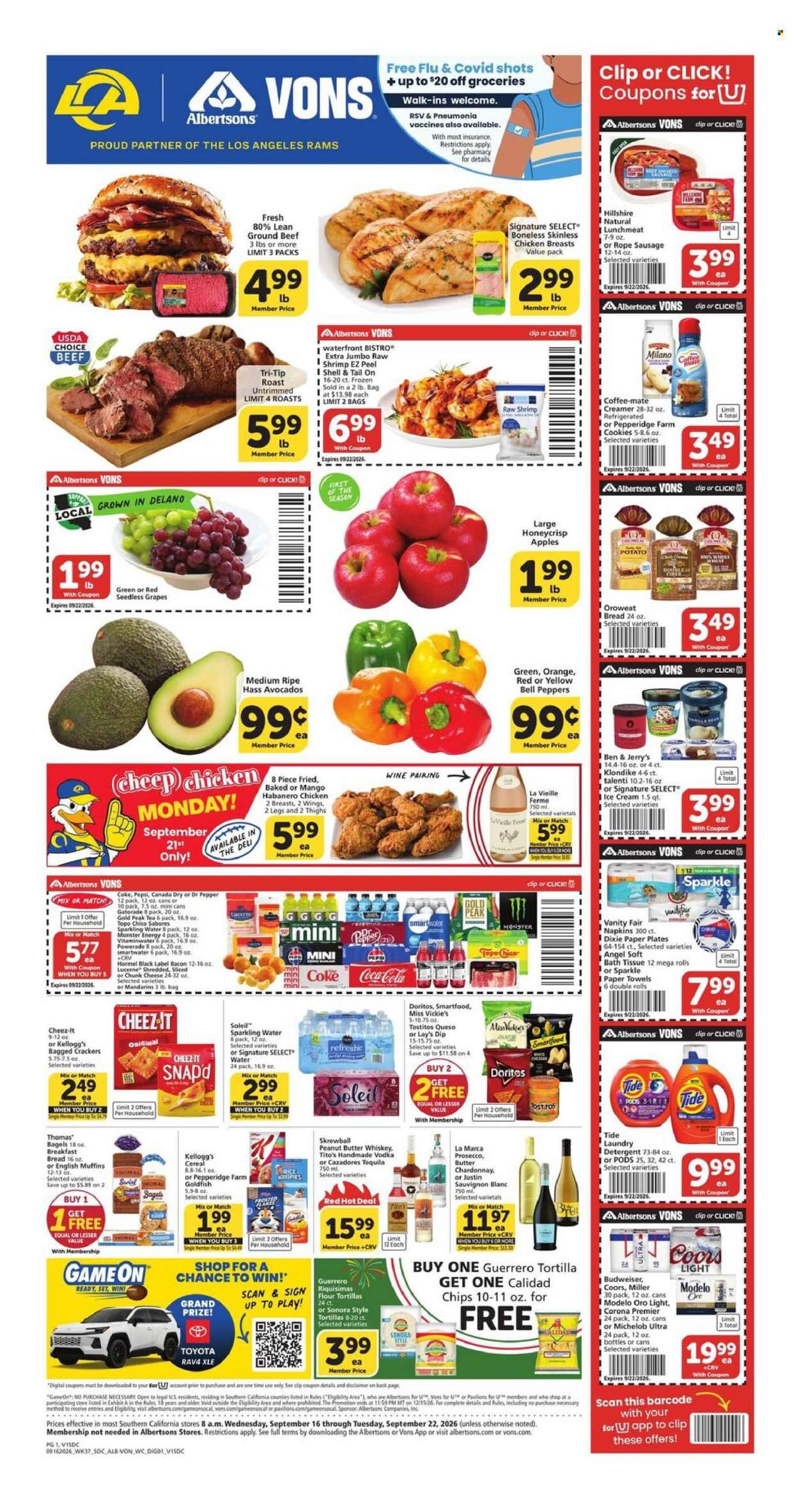 VONS ad - Weekly Ad