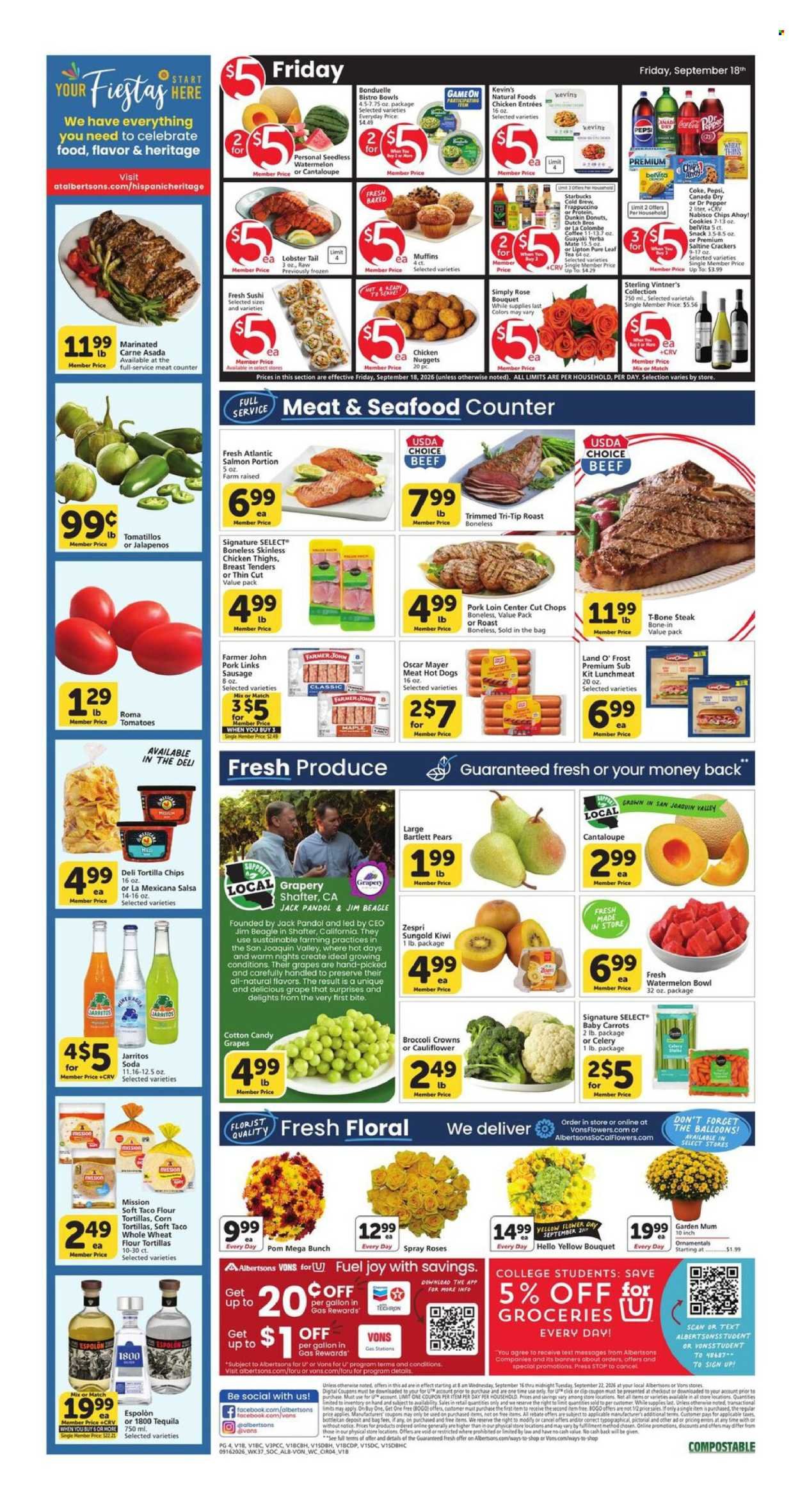 VONS ad - Weekly Ad