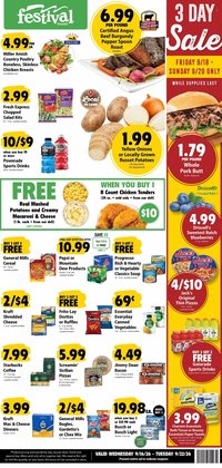 FESTIVAL FOODS ad - Weekly Ad