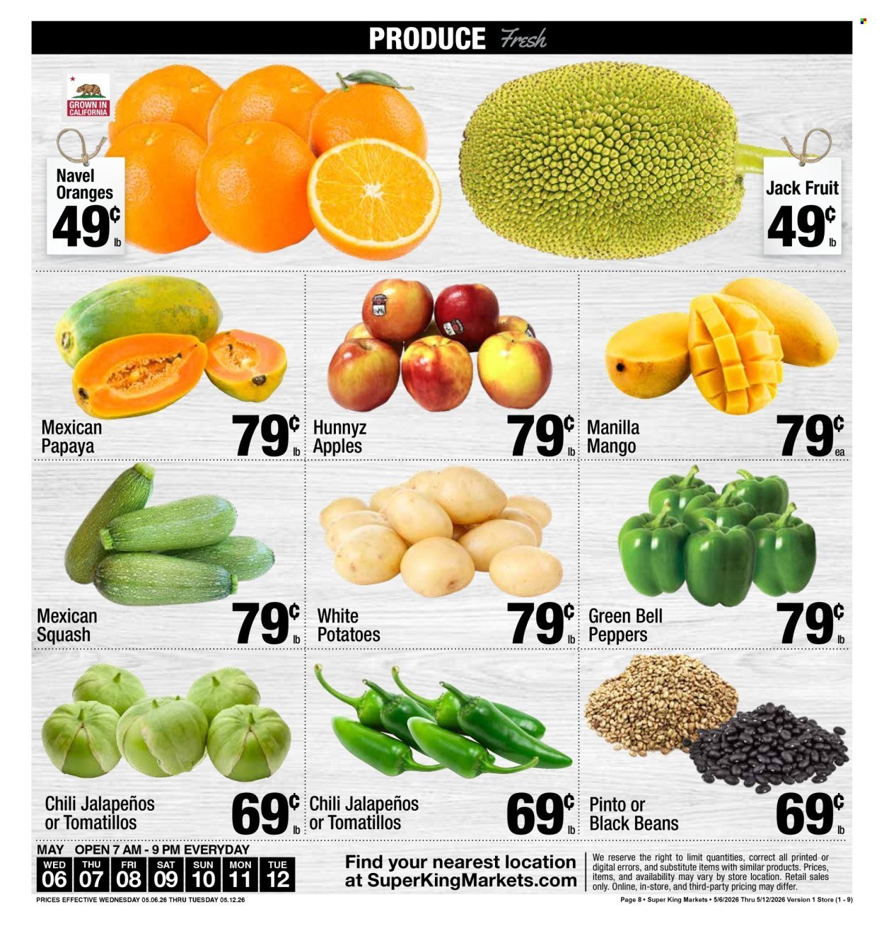 SUPER KING MARKETS ad - Weekly Ad