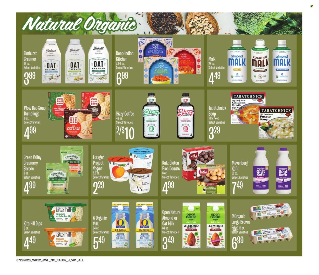 JEWEL OSCO ad - Organics Guide