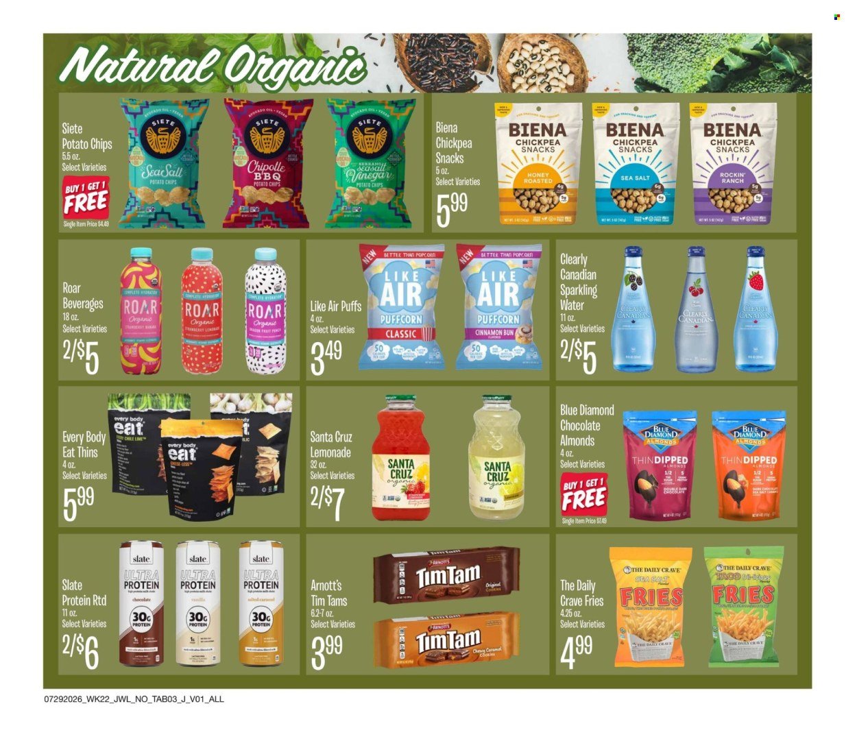 JEWEL OSCO ad - Organics Guide