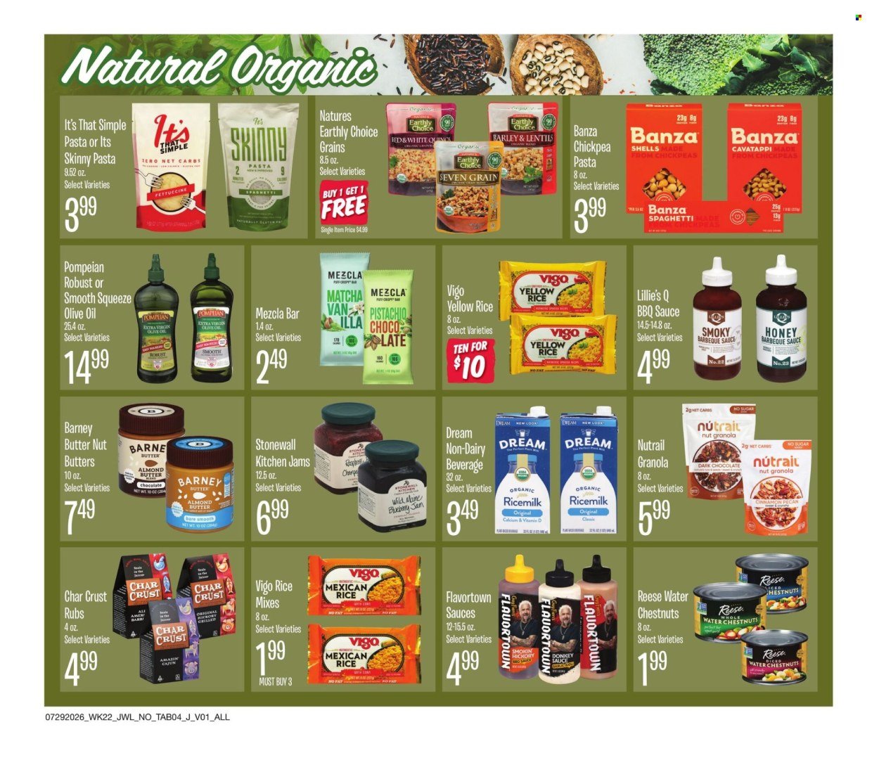 JEWEL OSCO ad - Organics Guide