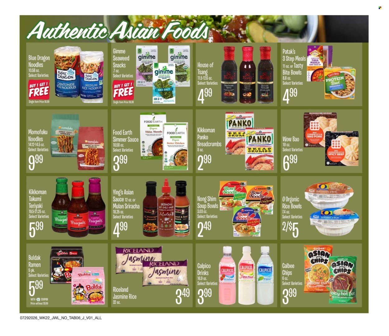 JEWEL OSCO ad - Organics Guide