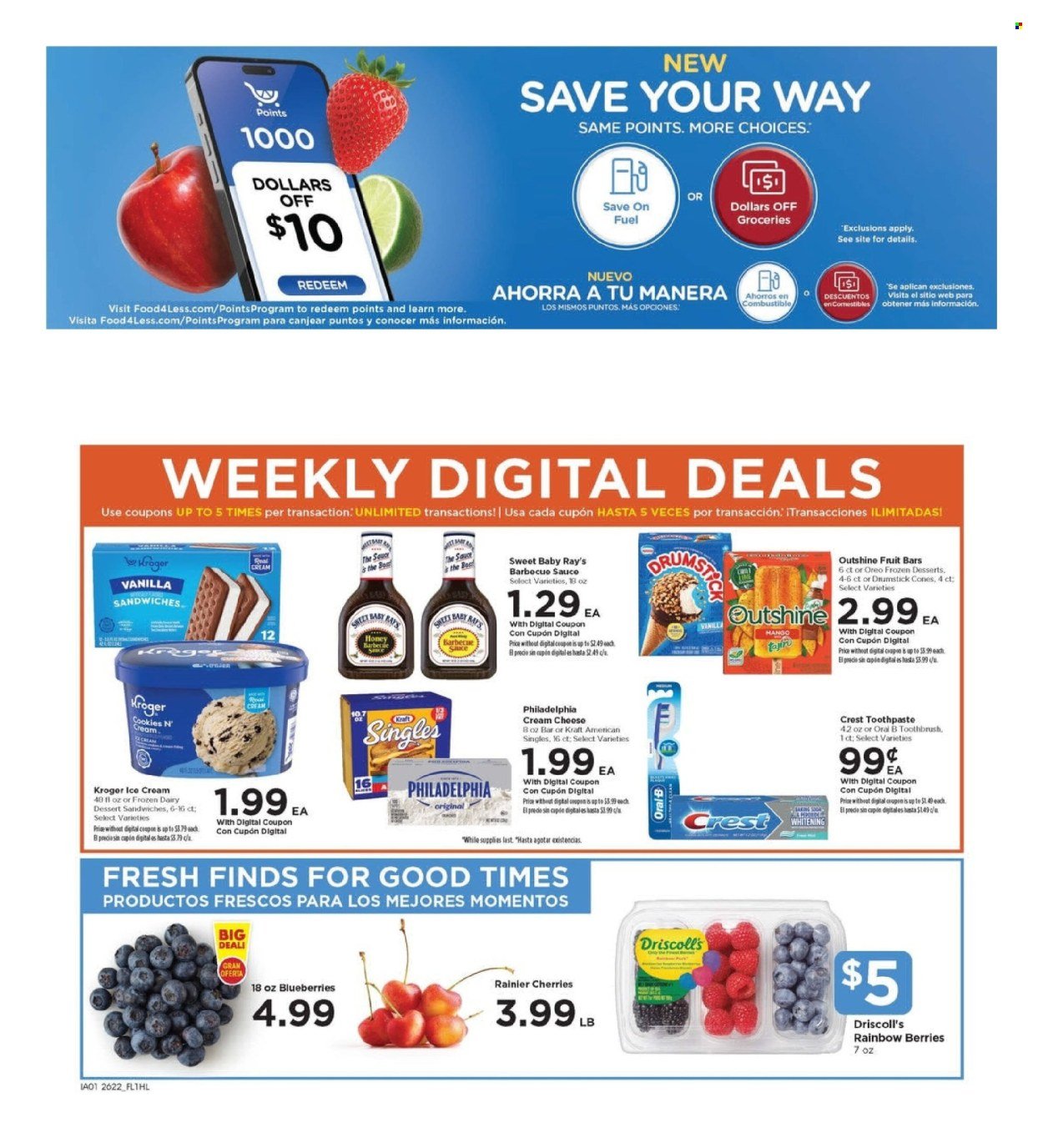 FOOD 4 LESS ad - Weekly Ad