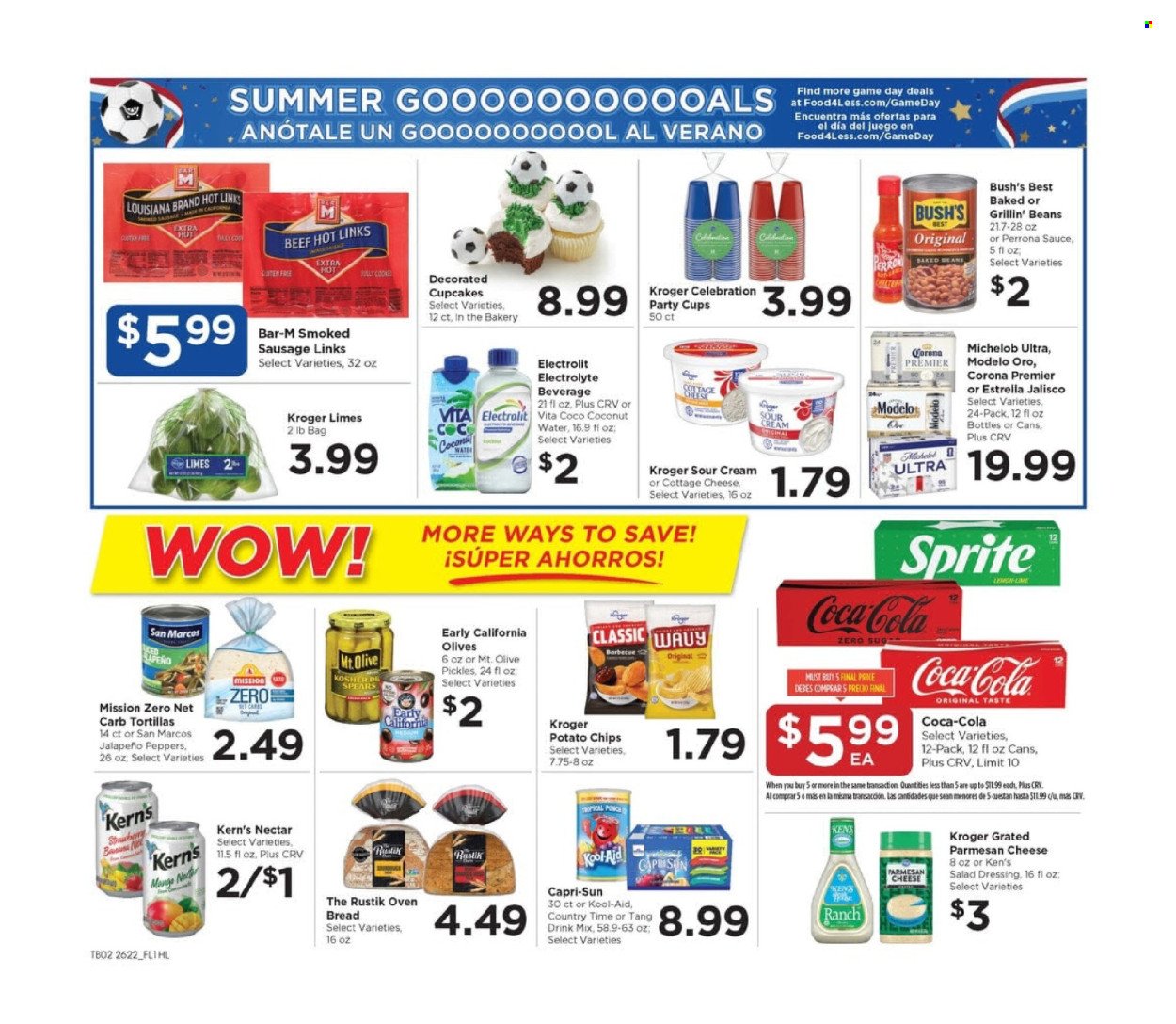 FOOD 4 LESS ad - Weekly Ad