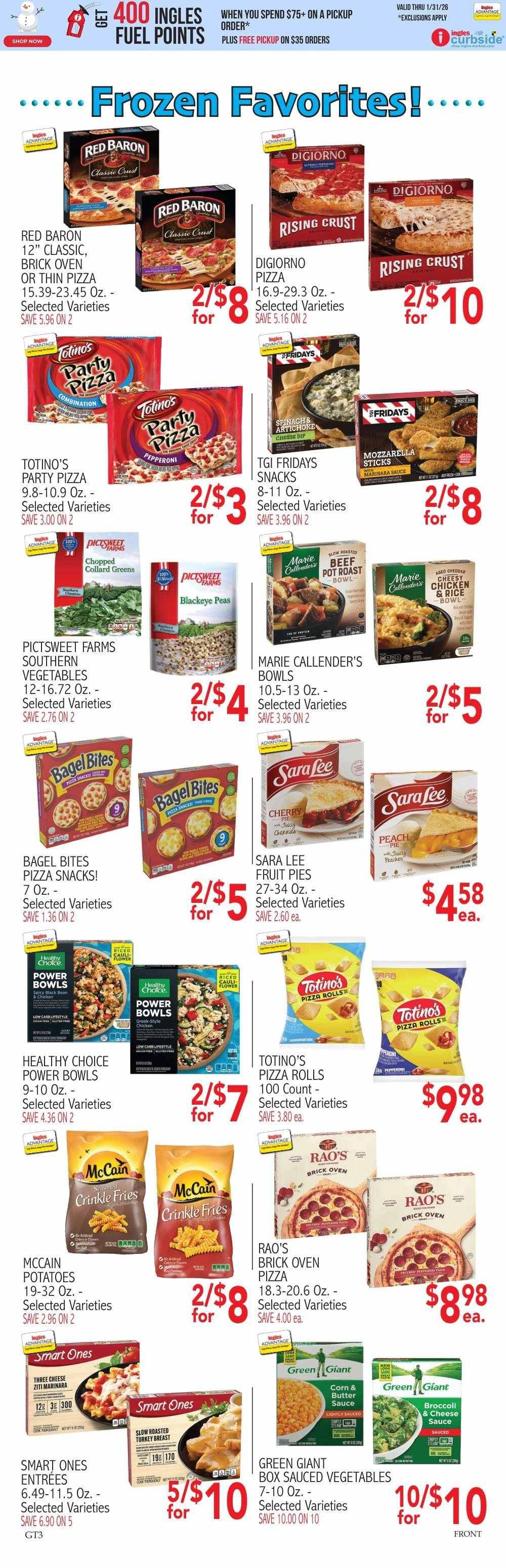 INGLES ad - Specials