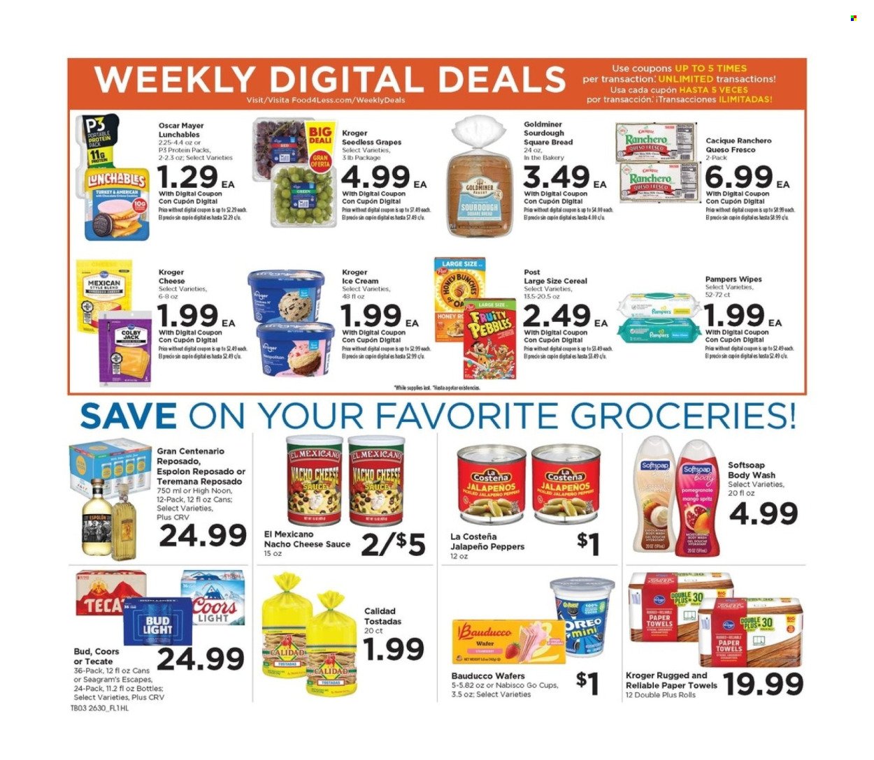 FOOD 4 LESS ad - Weekly Ad