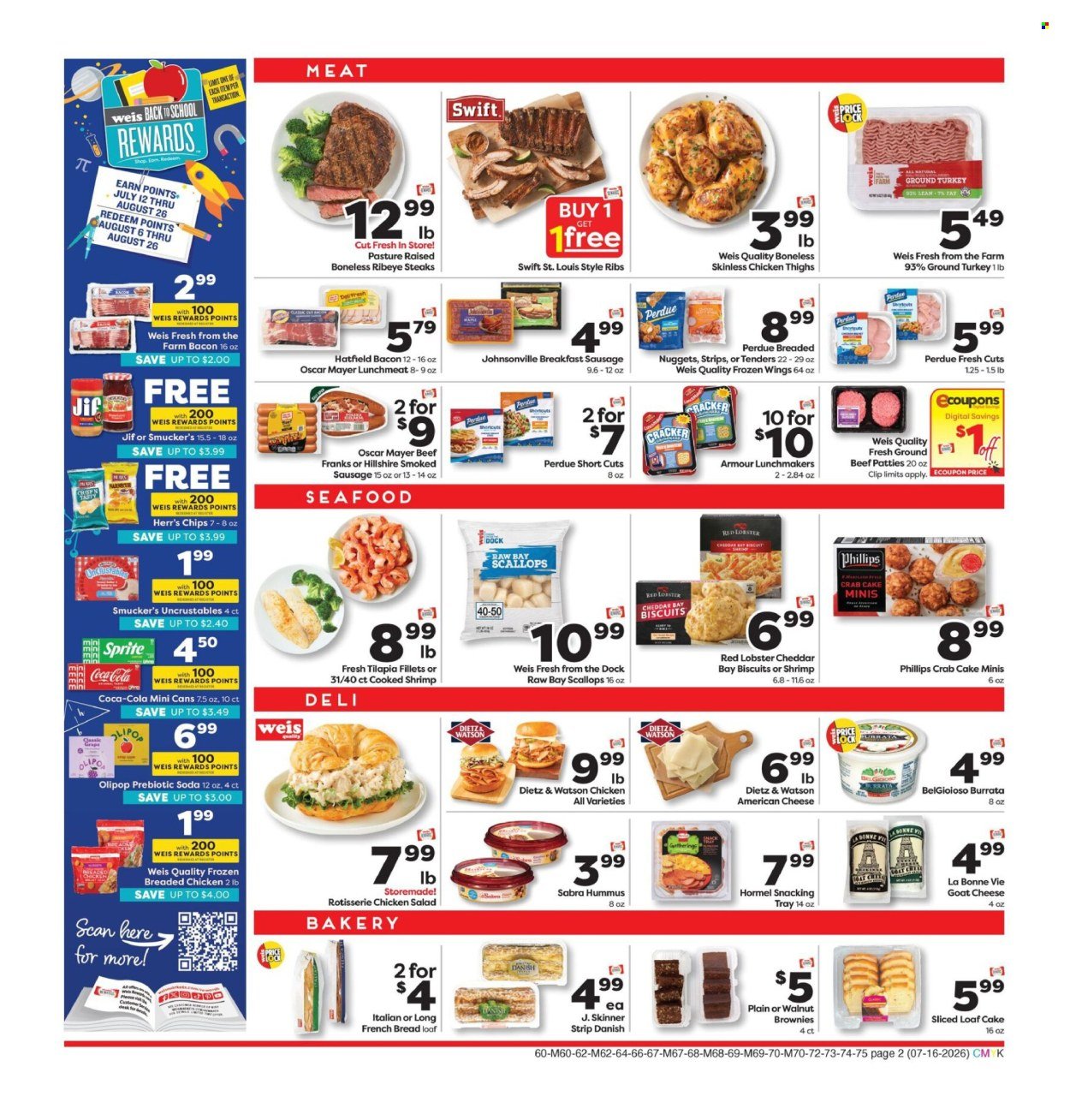 WEIS ad - Weekly Ad