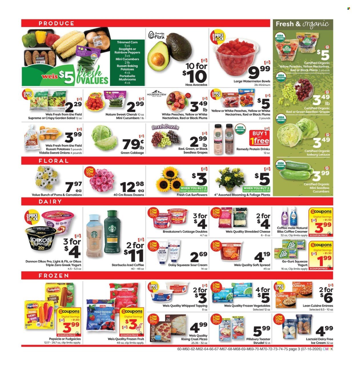 WEIS ad - Weekly Ad