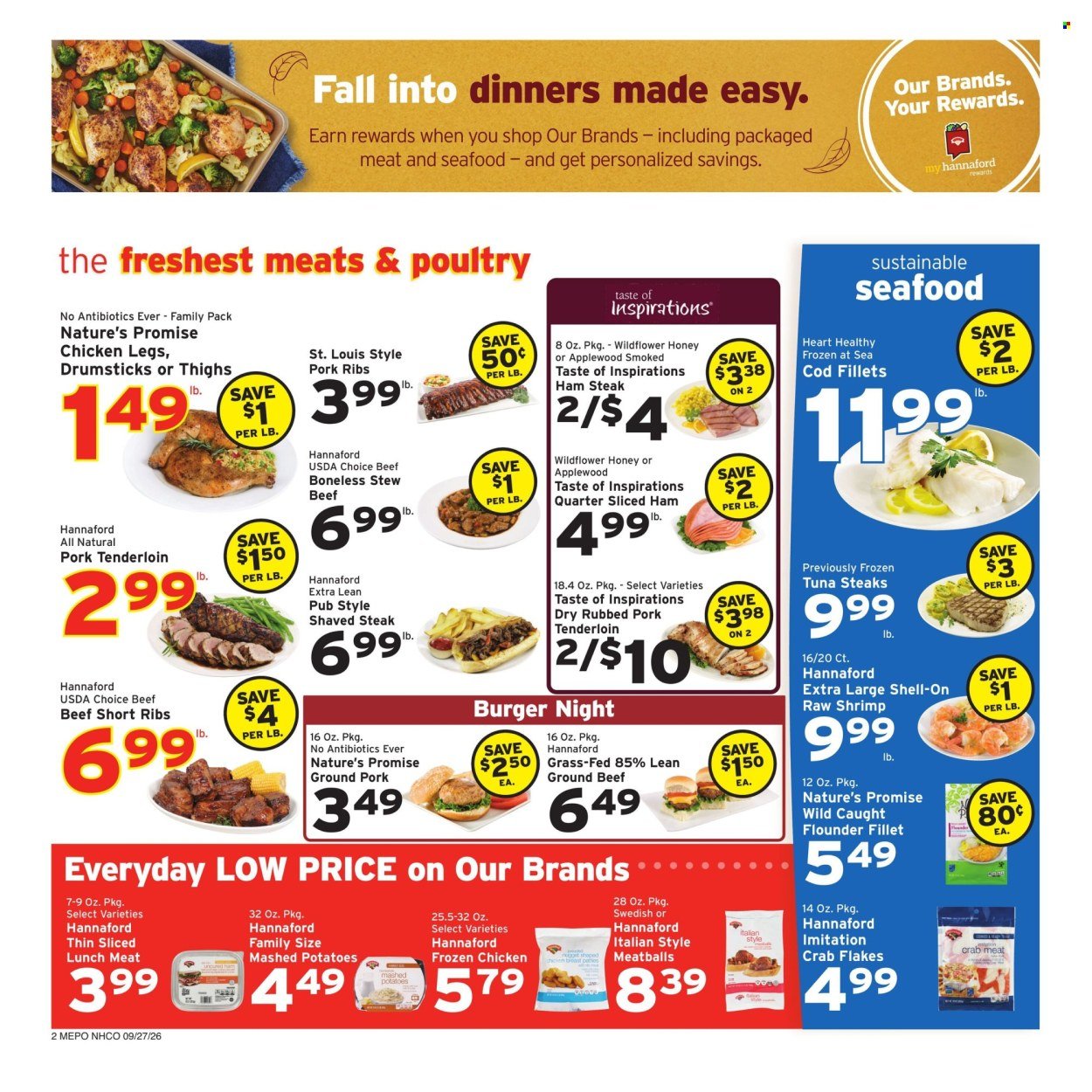 HANNAFORD ad - Weekly Ad
