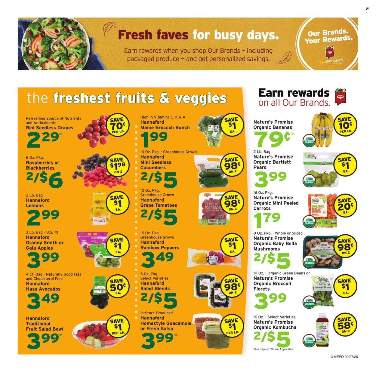 HANNAFORD ad - Weekly Ad