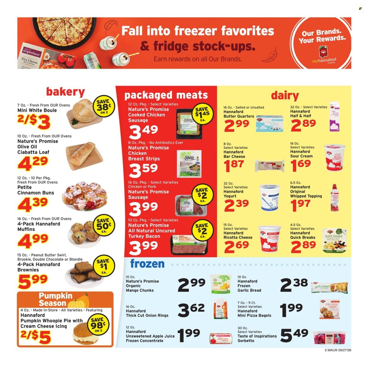HANNAFORD ad - Weekly Ad