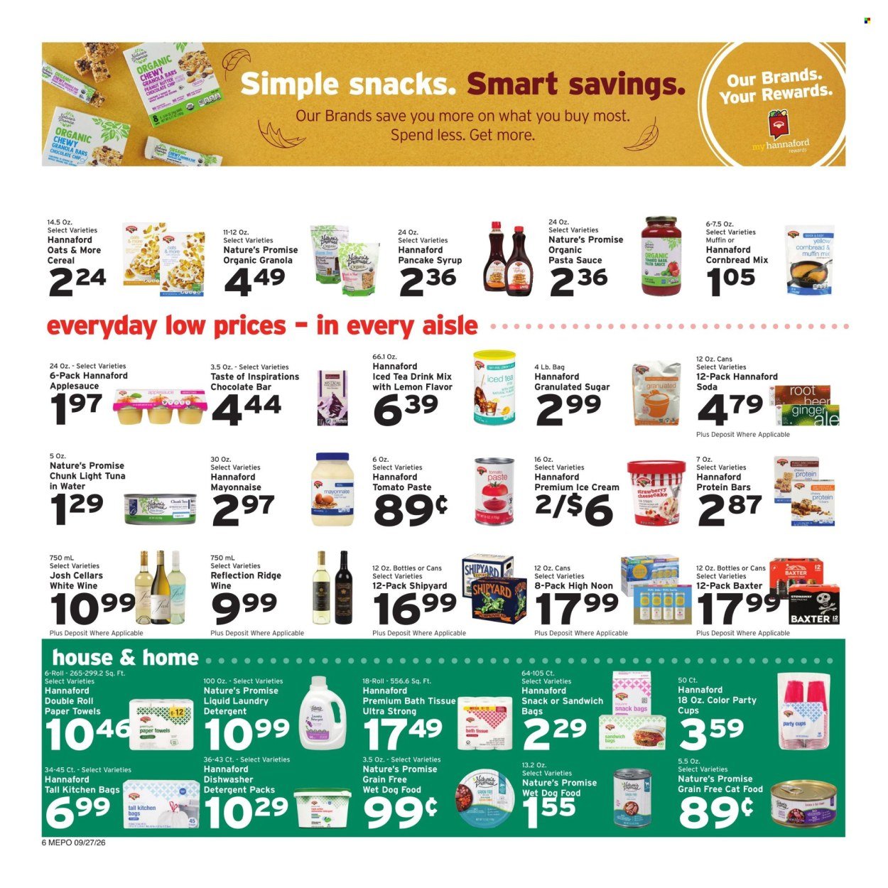 HANNAFORD ad - Weekly Ad