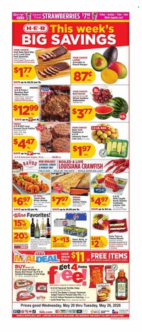H-E-B ad - Weekly Ad
