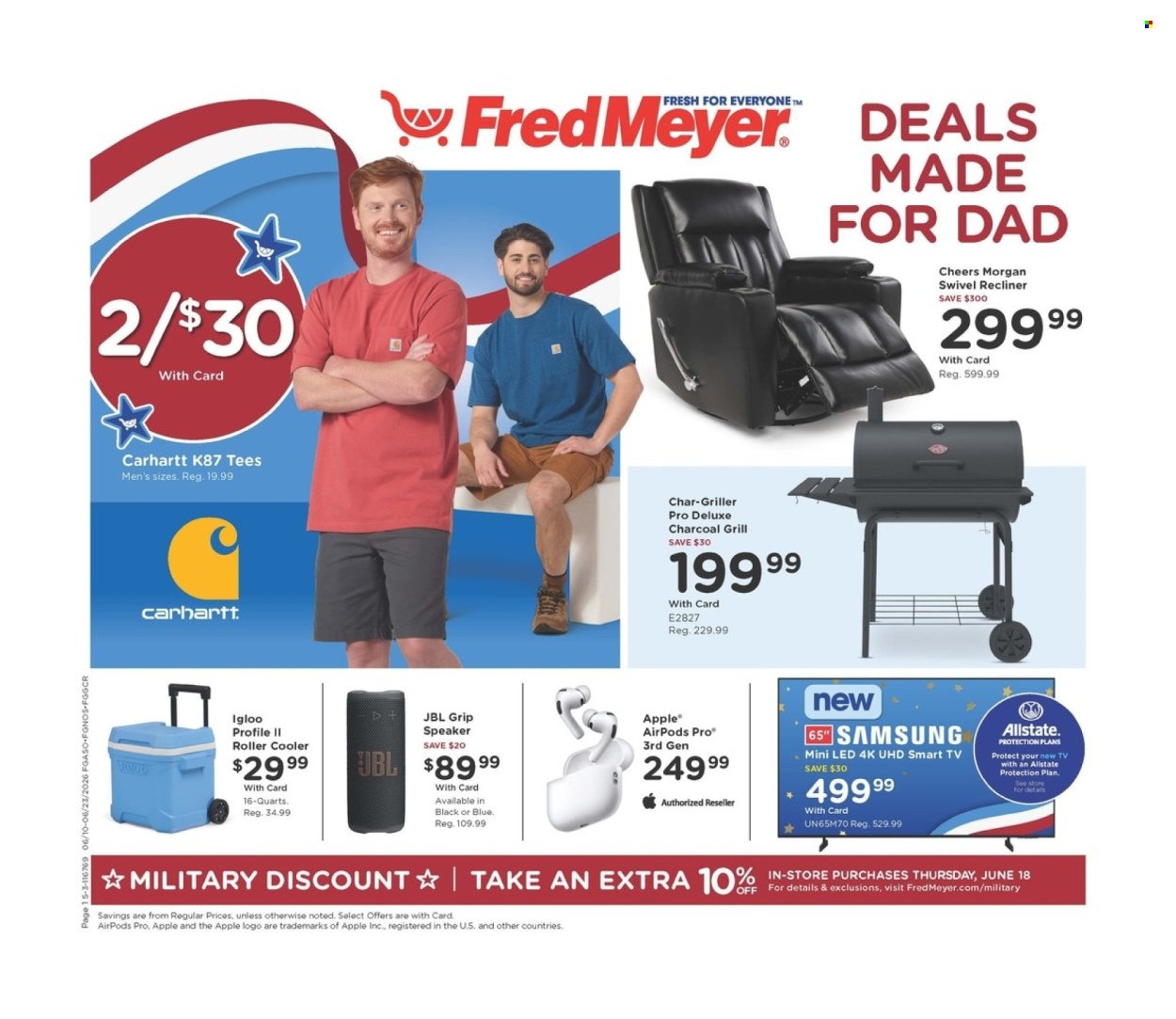 FRED MEYER ad - Home & Apparel