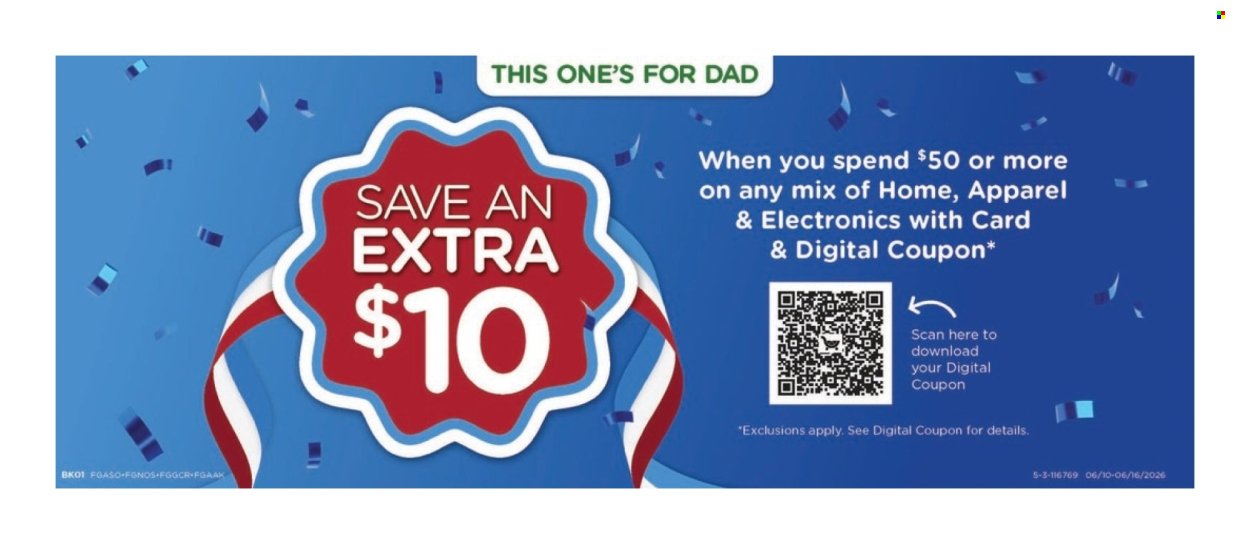 FRED MEYER ad - Home & Apparel