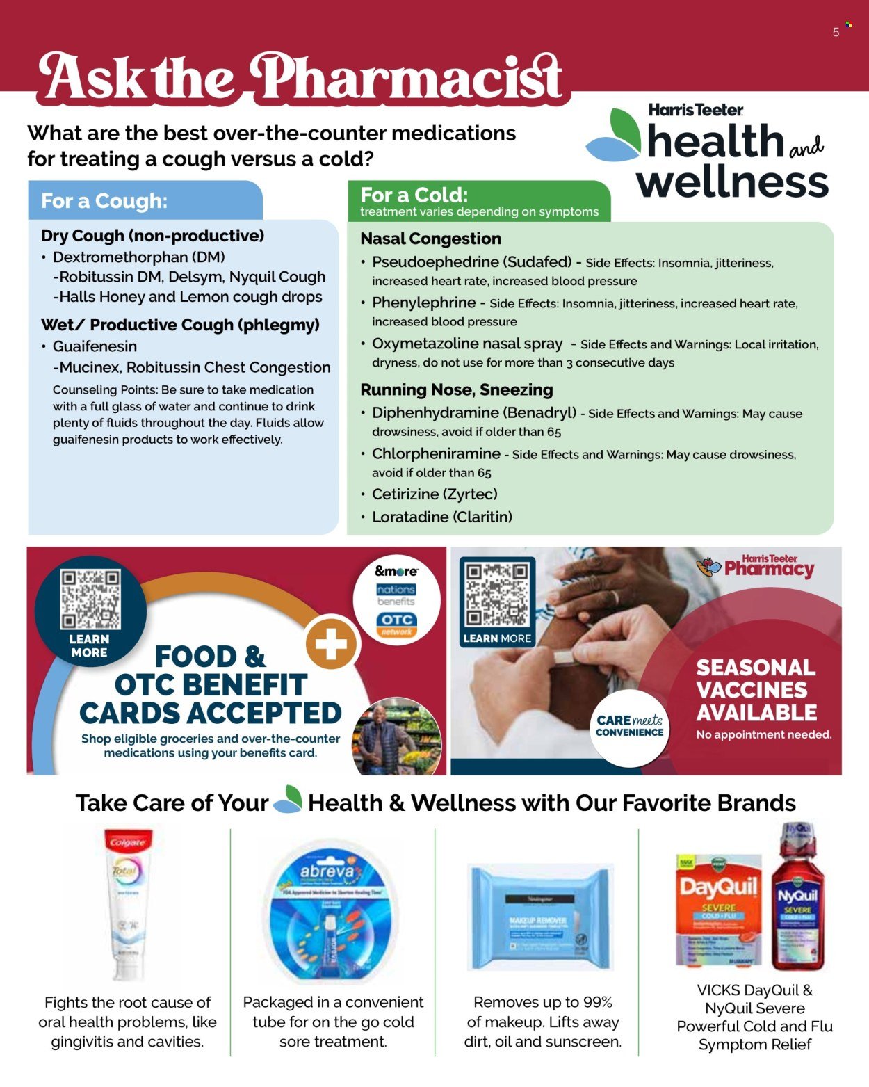 HARRIS TEETER ad - December Issue