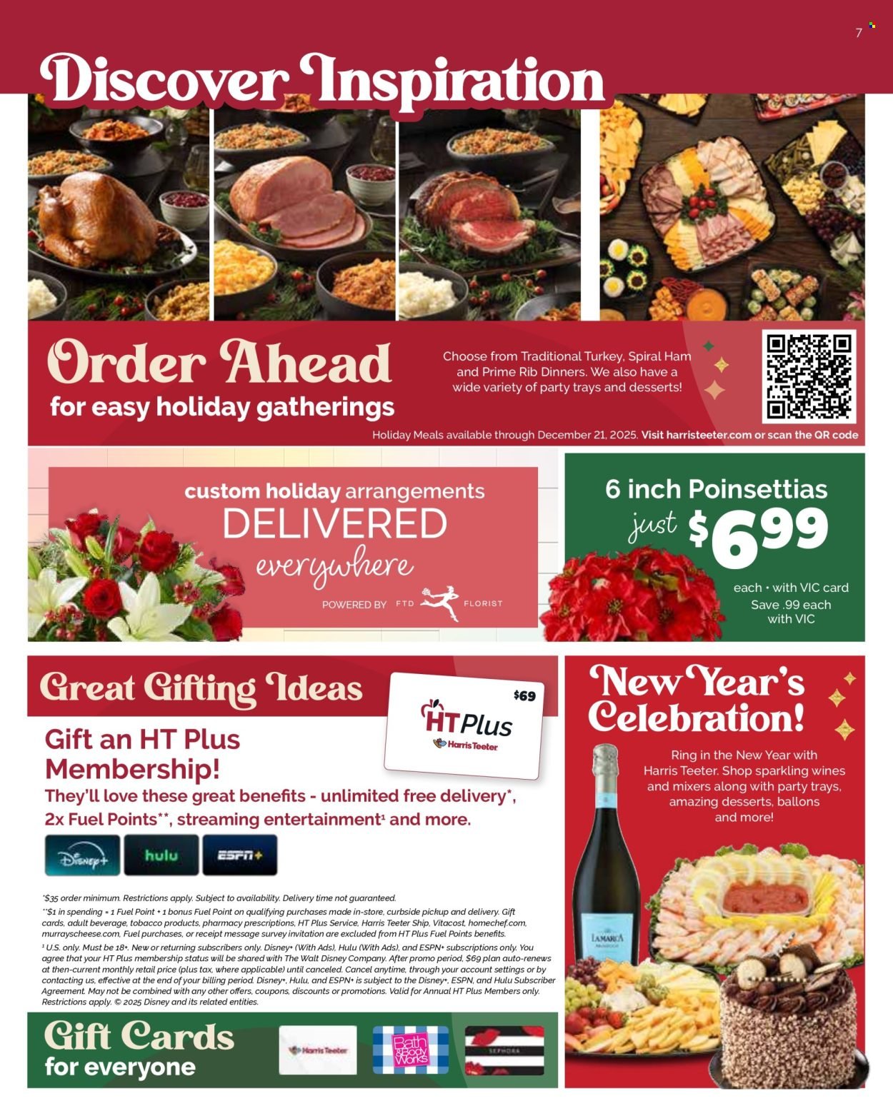 HARRIS TEETER ad - December Issue