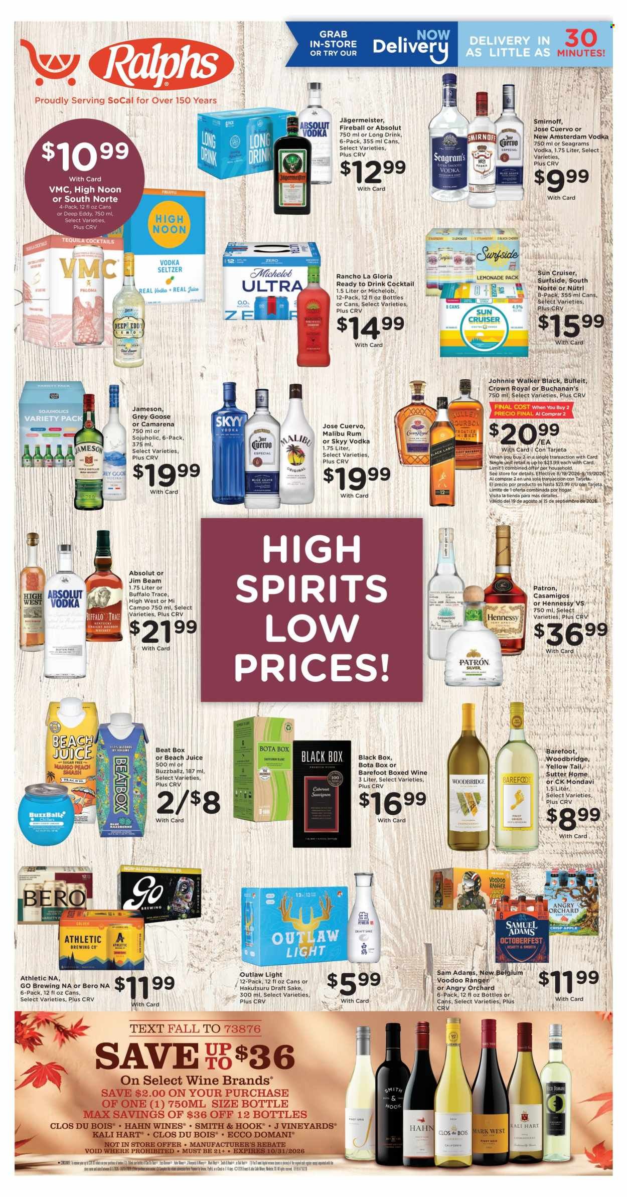 RALPHS ad - Adult Beverage