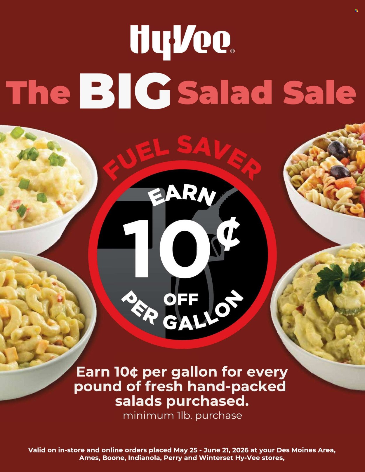 HY-VEE ad - The BIG Salad Sale