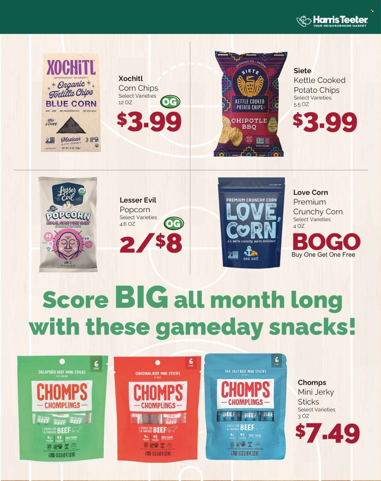 HARRIS TEETER ad - The Monthly Dish