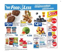 FOOD 4 LESS ad - Weekly Ad