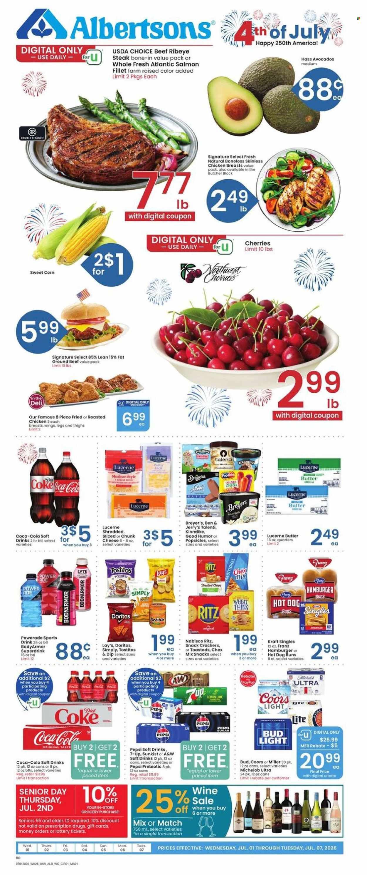 ALBERTSONS ad - Bonus Online Saving