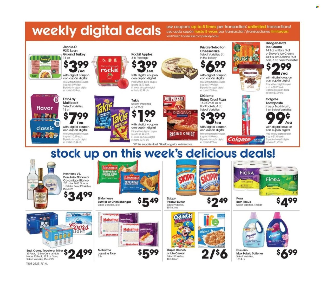 FOOD 4 LESS ad - Weekly Ad