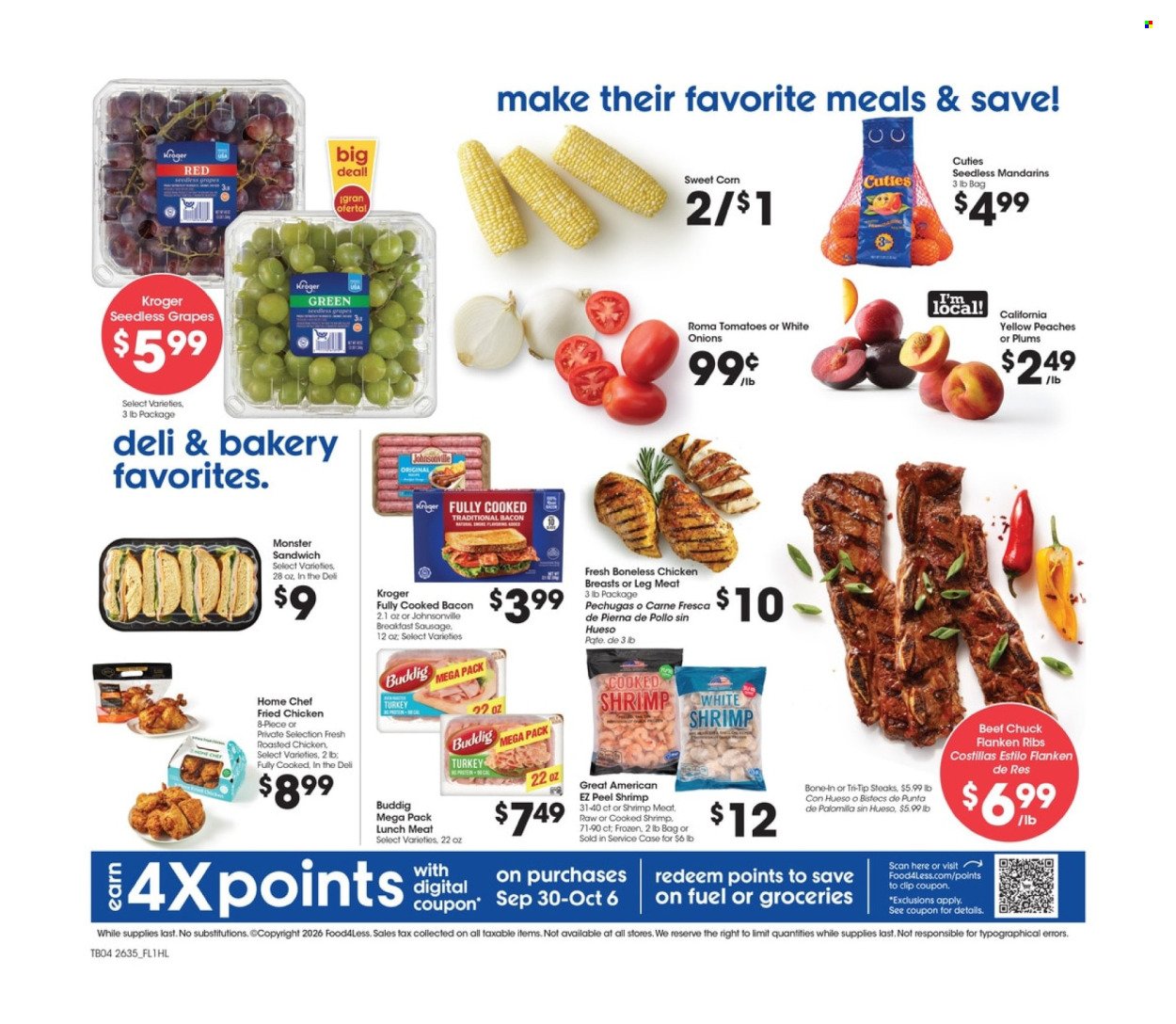 FOOD 4 LESS ad - Weekly Ad