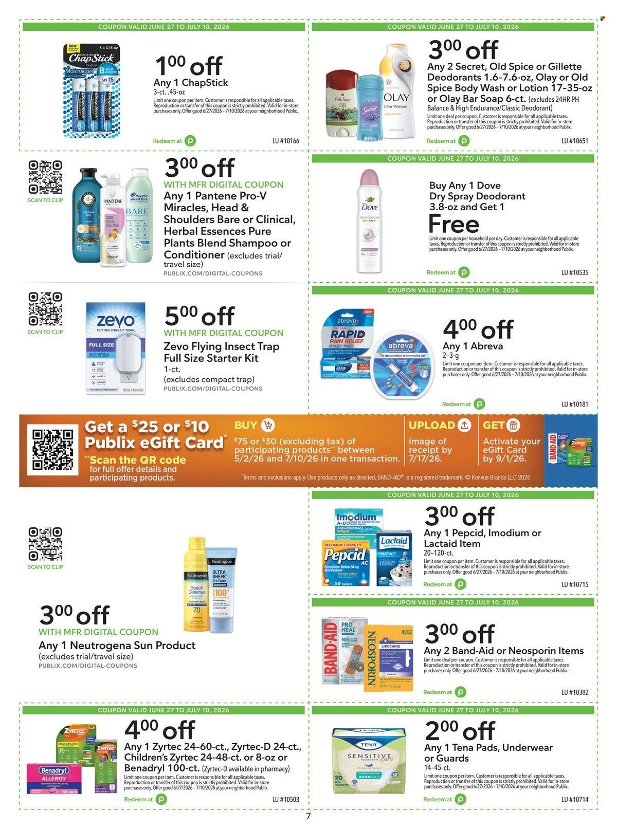 PUBLIX ad - Extra Savings