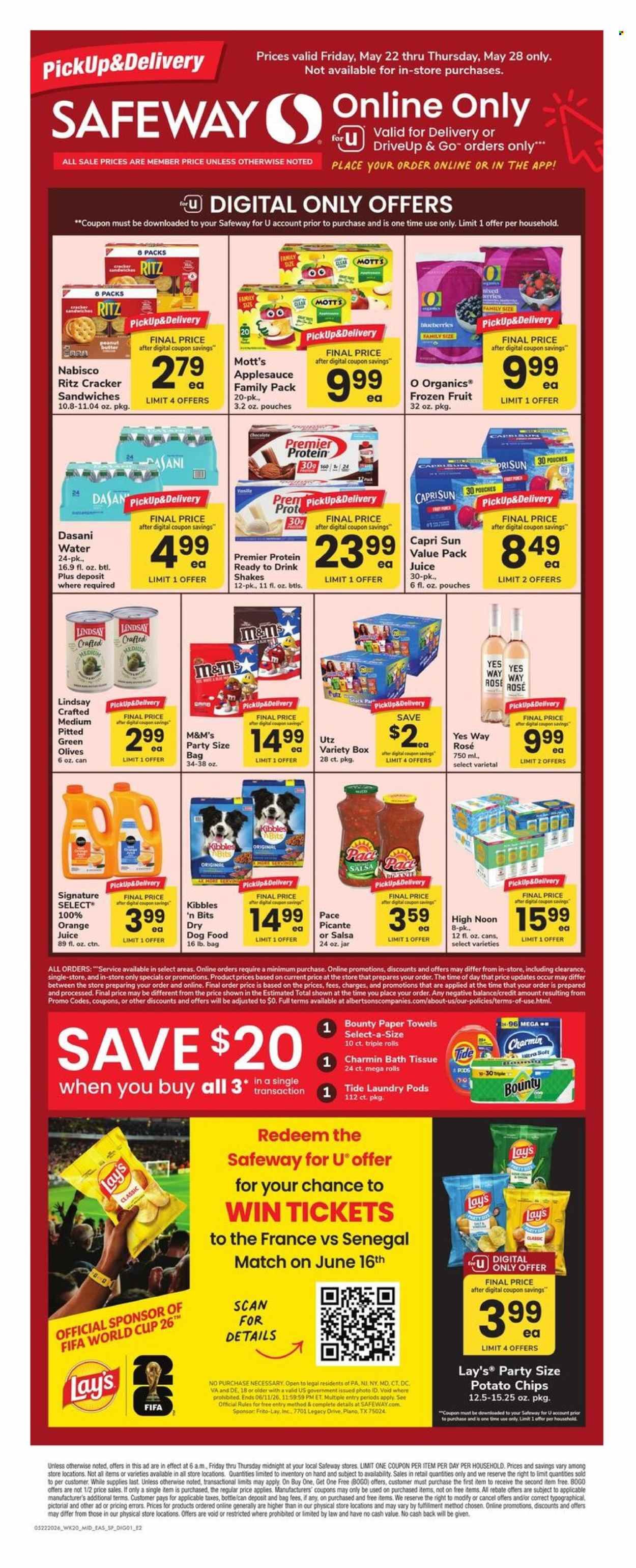 SAFEWAY ad - Bonus Online Savings