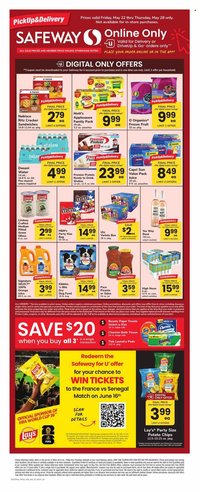 SAFEWAY ad - Bonus Online Savings