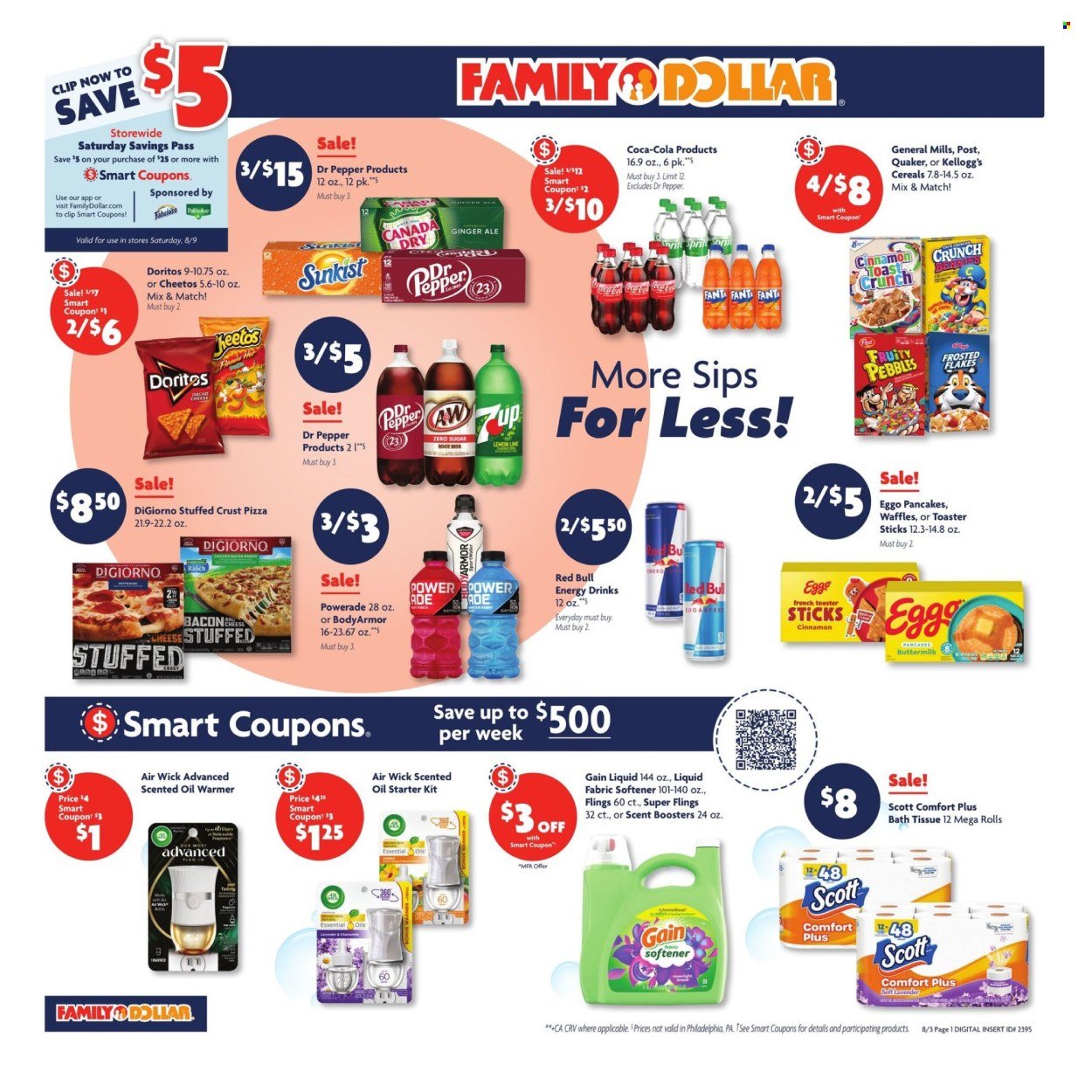 FAMILY DOLLAR ad - Current Ad (2025-08-03 - 2025-08-09) | 1