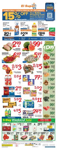 EL SUPER ad - Weekly Ad