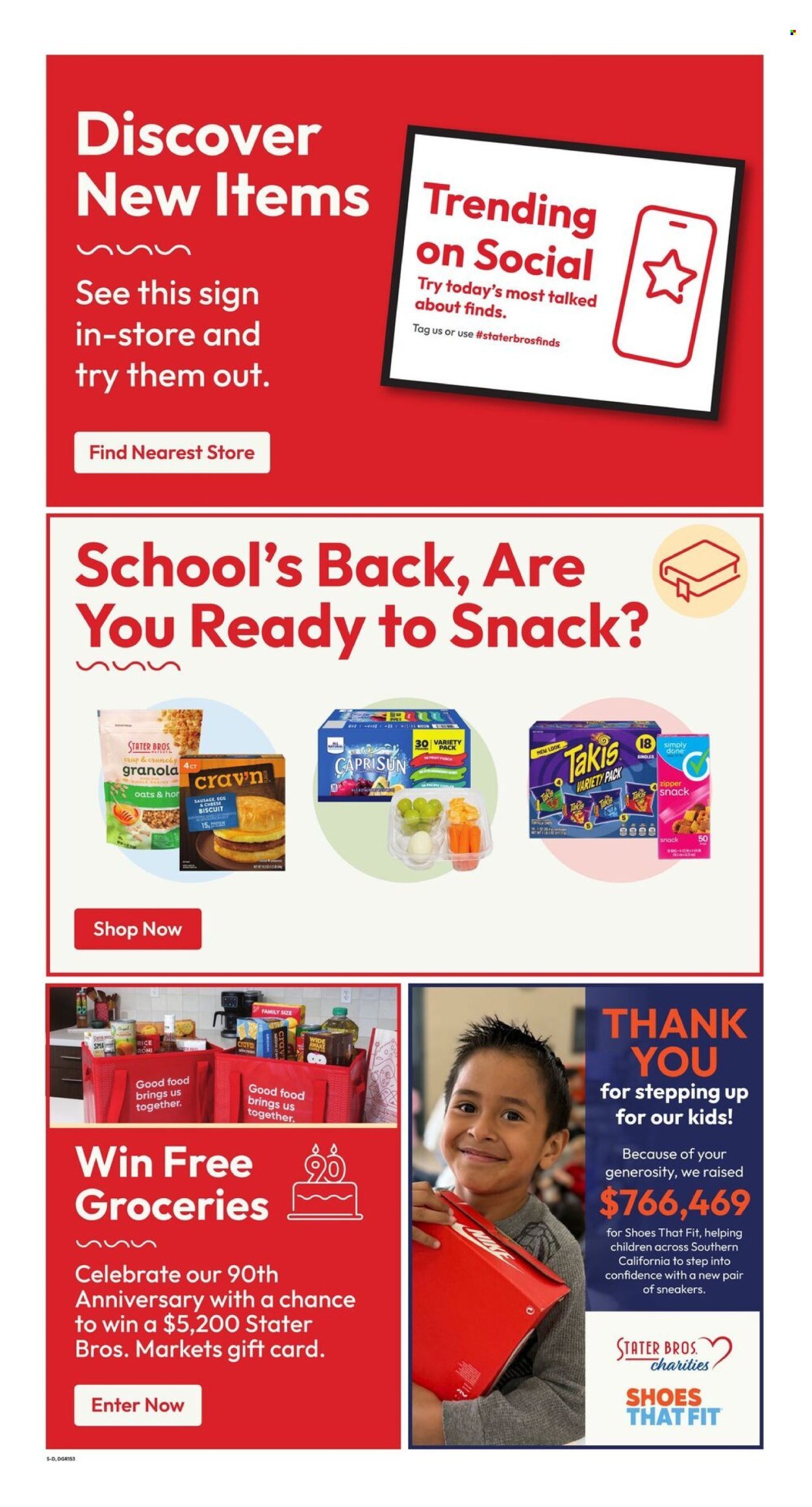 STATER BROS. ad - Weekly Ad