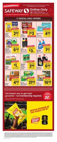 SAFEWAY ad - Bonus Online Saving
