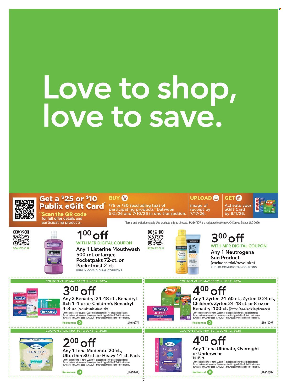 PUBLIX ad - Extra Savings