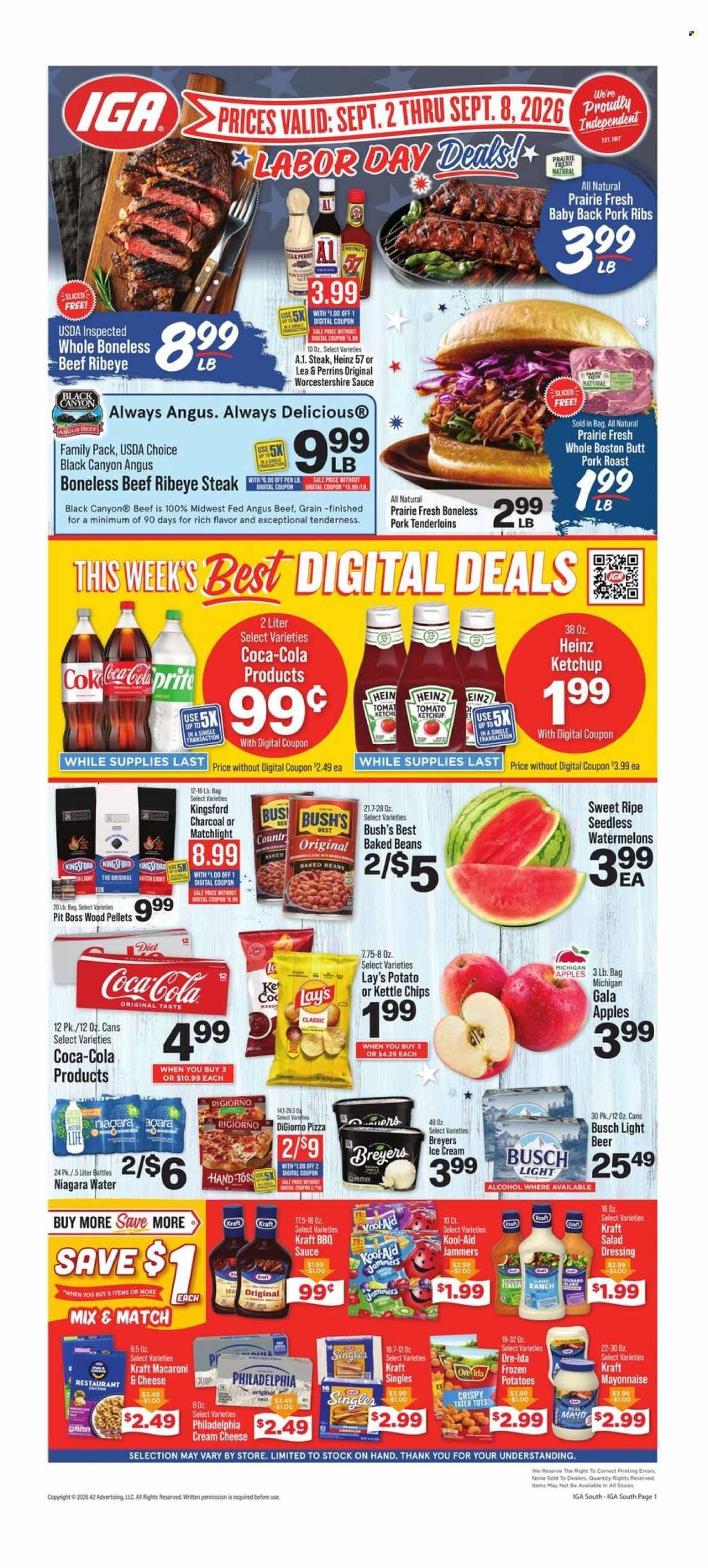 IGA ad - Weekly Ad