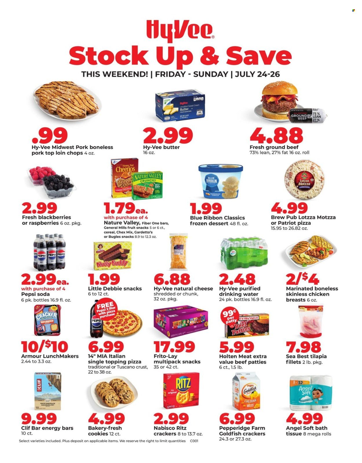 HY-VEE ad - Stock Up & Save