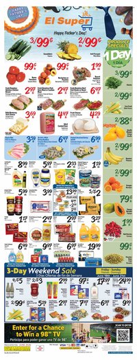 EL SUPER ad - Weekly Ad