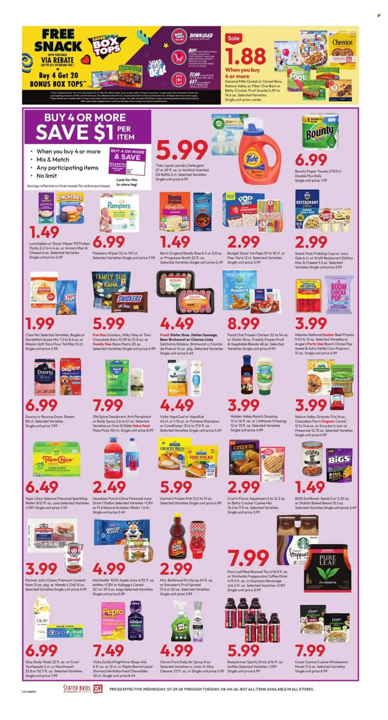 STATER BROS. ad - Weekly Ad
