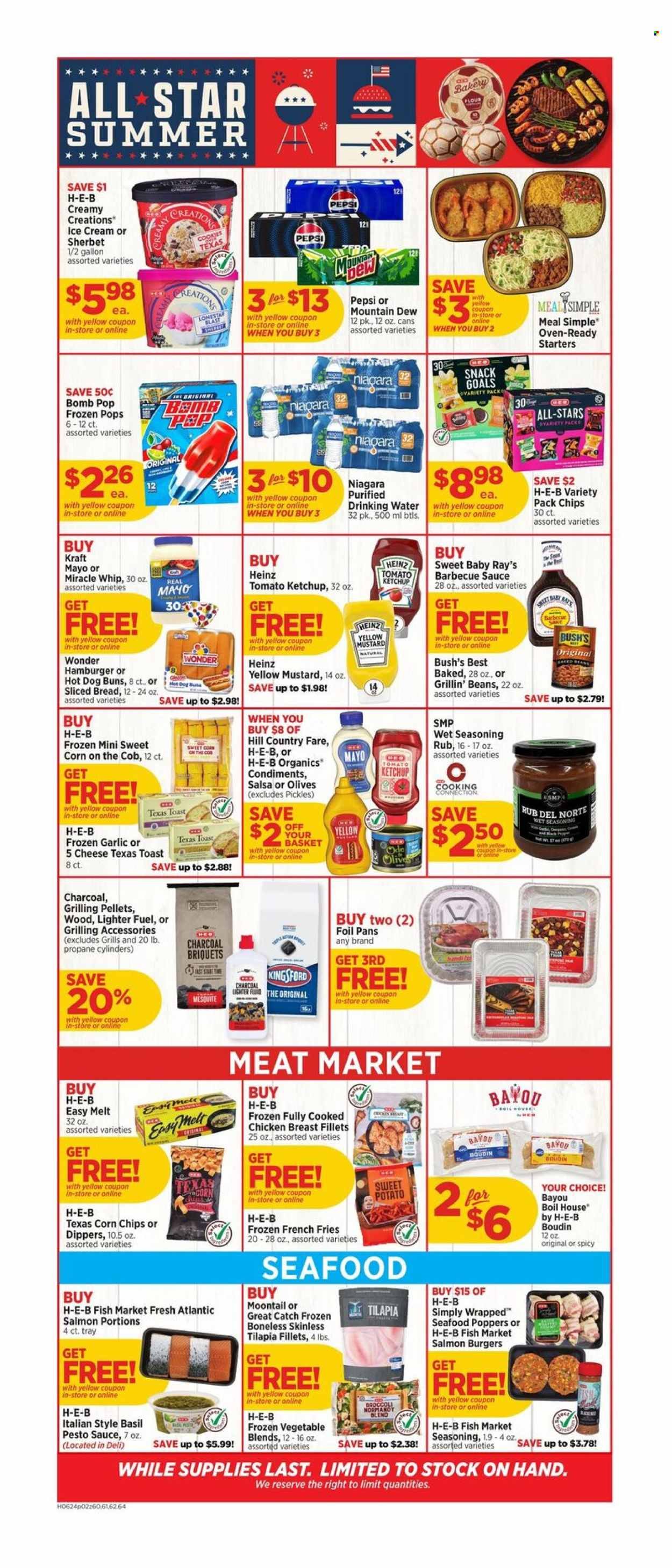 H-E-B ad - Weekly Ad
