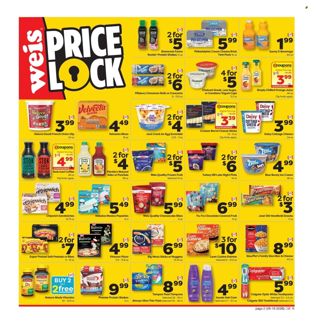 WEIS ad - Ad Specials