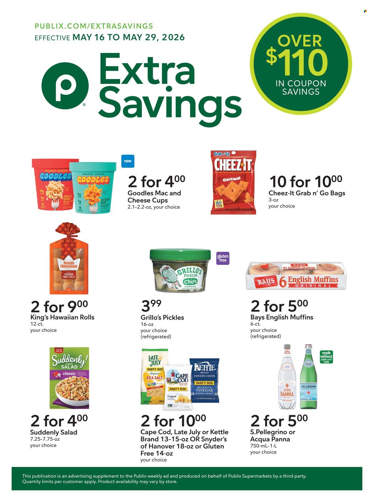 PUBLIX ad - Extra Savings