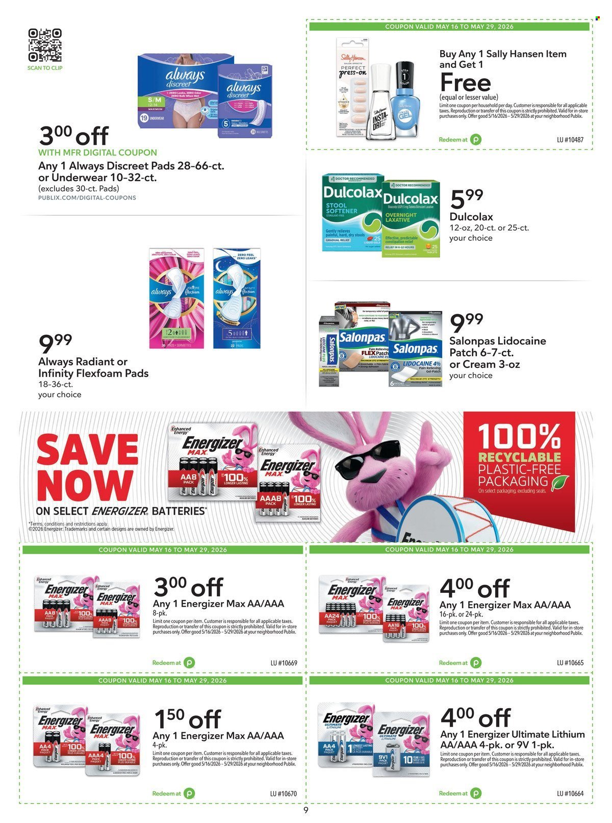 PUBLIX ad - Extra Savings