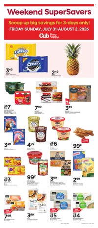 CUB FOODS ad - Weekend Supersavers