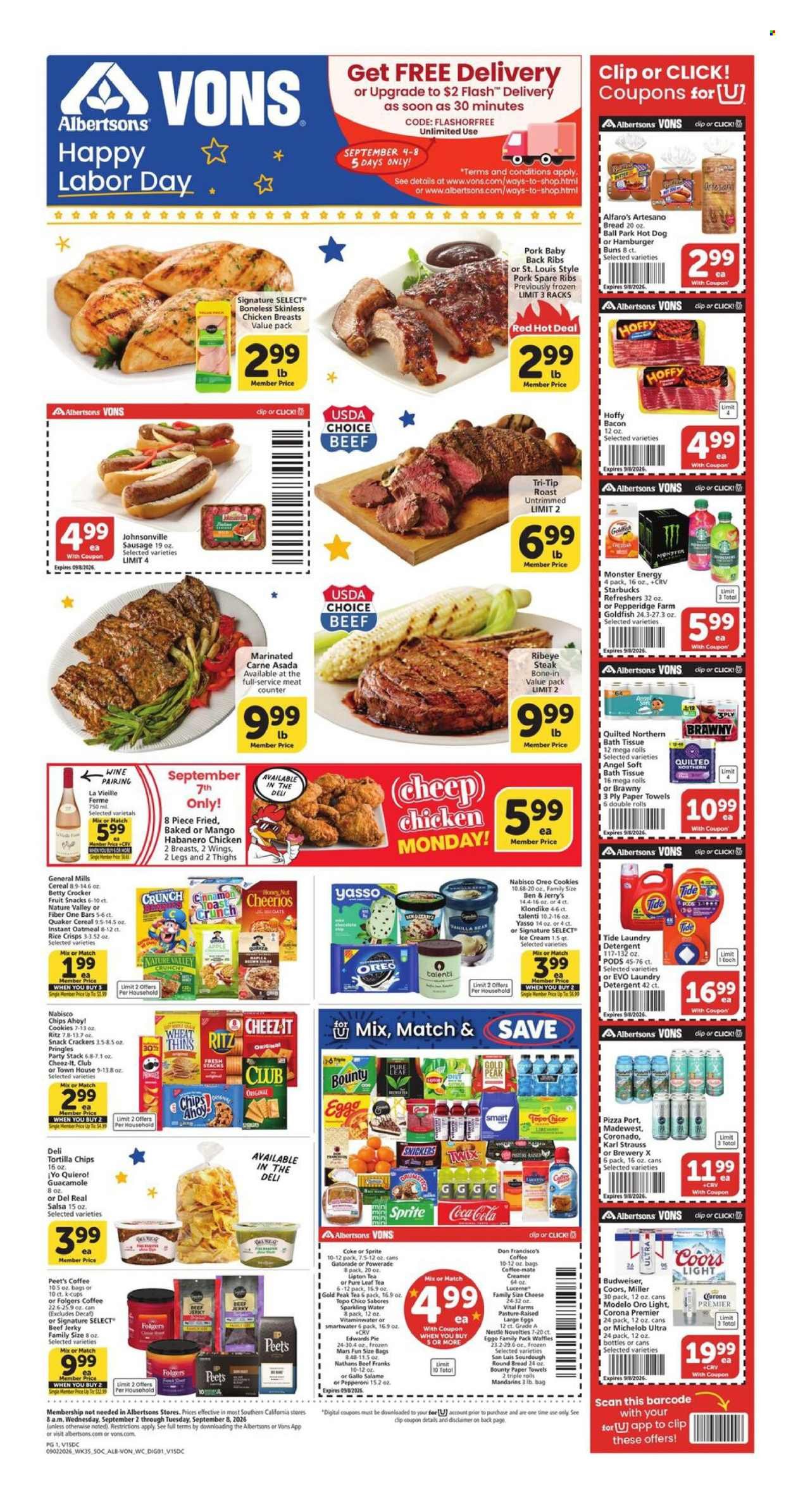 VONS ad - Weekly Ad