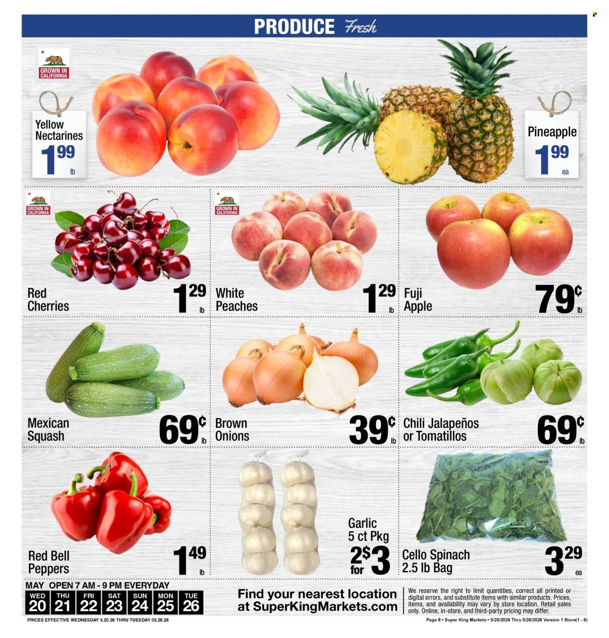 SUPER KING MARKETS ad - Weekly Ad